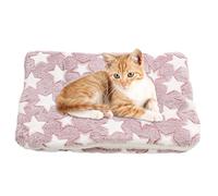 LINGJIONG Couverture apaisante pour Chat, Moelleuses Peluche Couvertures Flanelle pour Chiens Chat Tapis Double Face Lavable Doux et Chauds Housse Compagnie Chien Canapé-lit