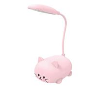 LINGJIONG Mini lampe USB en chat - Veilleuse LED en forme d'animal mignon - Lampe chevet rechargeable - Lampe lecture pour les tout-petits - Pour chambre d'enfant, salon
