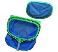 LINGJIONG piscine, écumoire, pelle à saleté, épuisette à feuilles | Accessoires nettoyage piscine, filet d'élimination des feuilles, sac en filet pour fontaine, piscine