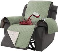 LINGKY Housse de Fauteuil Relax Imperméables 1 Place, Housse de Fauteuil Relax Inclinable Electrique, Housses de Chaise Canapé Relax, Protecteur pour Fauteuil Inclinable (Vert Sauge,Petit)