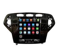 LINGLW Double Din CarPlay Android 12 Écran Tactile Autoradio 9.7 pour Ford Mondeo mk4 2007-2010 avec Wi-FI Navigation GPS Bluetooth Plug and Play,S13 8core 4g+WiFi 8g+128g