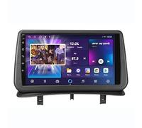 LINGLW Double Din CarPlay Android 14 Écran Tactile Autoradio 9 pour Clio 2005-2014 avec Wi-FI Navigation GPS Bluetooth Plug and Play,8 Core 4g+WiFi 4g+64g