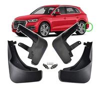 LINGLW Voiture Bavette Garde Boue pour A-UDI Q5 FY S-Line SQ5 2018-2021 4Pcs Avant Arrière Personnalisés Anti-éclaboussures Voitureavec Vis de Montage