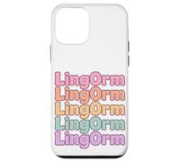 LingOrm Lettres Arc-en-Ciel empilées Thaï GL Couple Fan Art Coque pour iPhone 12 Mini