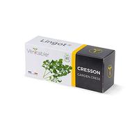 Lingot® Cresson Bio - Compatible Potager d'Intérieur Véritable® et Exky® - Recharge prête à l'emploi - Substrat avec Graines Intégrées