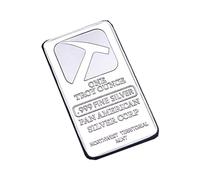 Lingot d'argent Fin PAN American 1 oz - Pièce commémorative, plaqué Argent 999, Motif Historique, métal de Collection, édition limitée