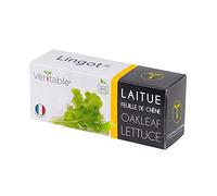 Lingot® Laitue Feuille de Chêne BIO - Compatible Potager d'Intérieur Véritable® et Exky® - Recharge prête à l'emploi - Substrat avec Graines Intégrées