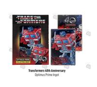 Lingot métallique Transformers Optimus Prime Autobots 40e anniversaire
