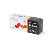 Lingot® Mini Poivron Rouge - Recharge pour Potager d'intérieur Véritable®