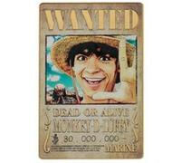 Lingot One Piece Luffy Wanted Poster Limited Edition G