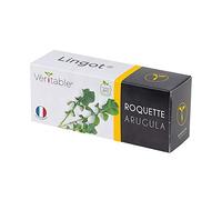Lingot® Roquette BIO - Compatible Potager d'Intérieur Véritable® et Exky® - Recharge prête à l'emploi - Substrat avec Graines Intégrées