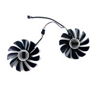 LINGOZS Ventilateur de Refroidissement 95 mm 4 Broches pour GPU RX6600/6700 XT (ASRock, Radeon 6700XT Arc B580, Challenger RX 7600 CL)