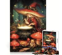 L'ingrédient Secret Puzzles pour Adolescents de 1000 pièces Stimule la mémoire, se détend, Bords précis, 38x52cm