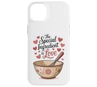 L'ingrédient spécial est l'amour, la pâtisserie et la Cuisine Coque pour iPhone 14 Plus