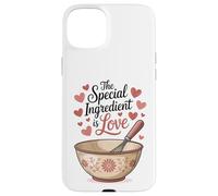 L'ingrédient spécial est l'amour, la pâtisserie et la Cuisine Coque pour iPhone 15 Plus