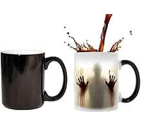 Lingstar Tasse à thé ou café thermosensible en céramique Motif zombies The Walking Dead