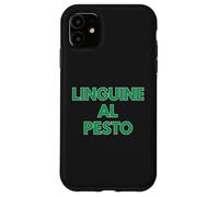 Linguine al Pesto | Concept Typographique Culturel Coque pour iPhone 11