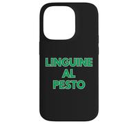 Linguine al Pesto | Concept Typographique Culturel Coque pour iPhone 14 Pro