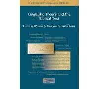 Linguistic Theory And The Biblical Text