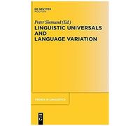 Linguistic Universals And Language Variation