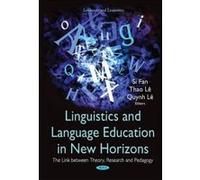 Linguistics and Language Education in New Horizons (Languages and Linguistics) - [Version Originale] Inconnu (Auteur)