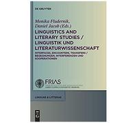 Linguistics And Literary Studies / Linguistik Und Literaturwissenschaft