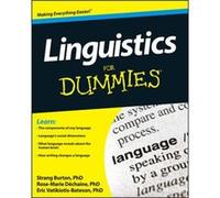 Linguistics For Dummies by Eric VatikiotisBateson Collectif (Auteur)