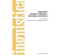 Linguistique coréenne et japonaise : dynamiques contrastives