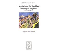 Linguistique du signifiant Diachronie et synchronie de l'espagnol - Gabrielle Le Tallec-Lloret - Lambert-Lucas - broché - Essai