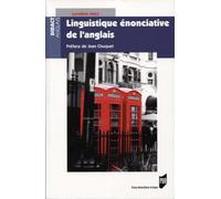 Linguistique énonciative de l'anglais
