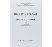 Linguistique historique et linguistique générale