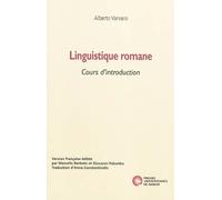 Linguistique romane : Cours d'introduction