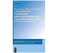 Linguistisch Fundierte Sprachförderung Und Sprachdidaktik