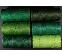 LINHASITA Fil CIRÉ Gamme Vert CONTIENET 6 Cones