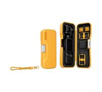 Linhexis Coque de protection pour DJI Pocket 4/3 - ABS antichoc - Double | Boîte de rangement pour filtres et accessoires, étui de transport rigide avec doublure douce et plusieurs compartiments pour