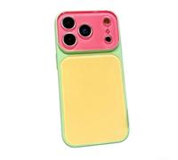 Linhexis Coque de téléphone colorée contrastée Candy pour Pro avec protection d'objectif d'appareil photo cristal, coque antichoc en ABS, découpes précises, design élégant dans plusieurs options de