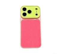 Linhexis Coque de téléphone colorée contrastée Candy pour Pro avec protection d'objectif d'appareil photo cristal, coque antichoc en ABS, découpes précises, design élégant dans plusieurs options de