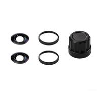 Linhexis Ensemble de lentilles en verre optique interchangeables pour | Verre haute optique, distorsion minimale, pour des visuels nets, design interchangeable, compatible avec insta360 X5