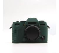 Linhexis Étui en silicone léger pour appareil photo Fujifilm X-T50 | Silicone souple, ajustement précis, 14 x 10 x 6 cm, anti-rayures et protection contre les chocs, bouton facile d'accès, noir