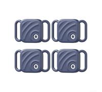 Linhexis Étui étanche pour collier pour animal domestique UGREEN Finder Duo | Silicone, protection imperméable, ajustement sécurisé anti-perte, installation facile, lot de 4, couleurs vives pour chiens