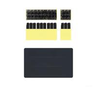 Linhexis Kit de tampon en acier pour marquage des chiffres 0-8 6 mm | Lettres de A à Z plus esperluette, acier à haute teneur en carbone, taille 3 mm, impressions propres, matériaux doux