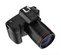 Linhexis Pour appareil photo numérique D5, 16X pour zoom anti-secousses | Deux caméras avant/arrière, écran tactile inclinable de 3", ouverture en faible luminosité, prise en charge de la