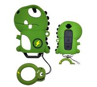 Linhubily Coque de e voiture de dessin animé en forme de dinosaure avec chaîne, housse de protection pour femmes et hommes, housses pour clés, mignon, B, Refer to description