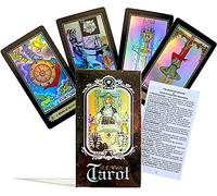 Linian Cartes de Tarot Rider Waite Cartes de Jeu Set pour Jeu de Société Débutant