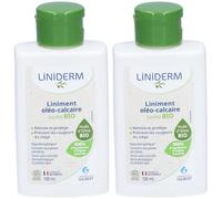 Liniderm - Liniment Oléo-Calcaire Certifié BIO Baume 2x100 ml