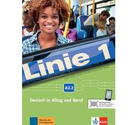Linie 1: Kurs- und Ubungsbuch A2.2 mit DVD-Rom