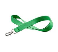 linie zwo ®, Lot de 10 cordons porte-clés 20 mm, crochet easy going, Vert