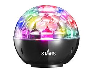 LINIEX Denver 80064 Boule Disco avec Haut-Parleur Bluetooth