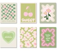 Linilioart Art Mural Aura, Affiches Murales Dégradées, Art Mural sur Toile Coloré Numéro d'Ange Énergétique pour Décoration Esthétique de Dortoir de Filles (30x40cm SANS CADRE,B)