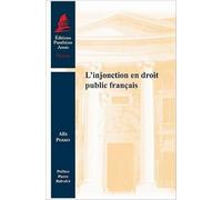 L'INJONCTION EN DROIT PUBLIC FRANÇAIS
